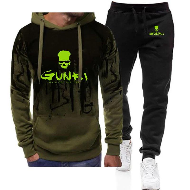  2024 ֽ Gunki   2  Tracksuit   +  Ǯ Ŷ Sportwear ׶̼  